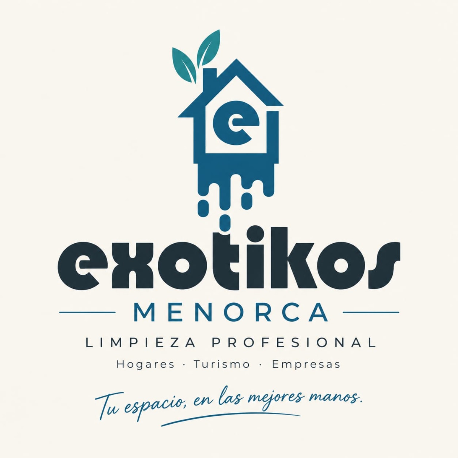 Exotikos Menorca · Limpieza profesional · Tu espacio, en las mejores manos.